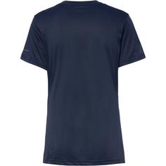 Rückansicht von Columbia Hike Funktionsshirt Damen nocturnal