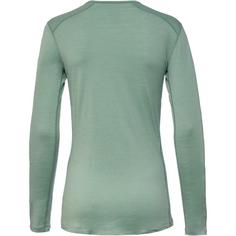 Rückansicht von Icebreaker Merino 200 Oasis Funktionsshirt Damen moss