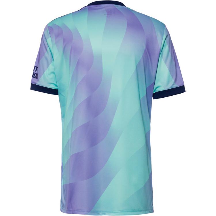adidas adidas Arsenal London 24-25 3rd Teamtrikot Herren - clear aqua-light flash purple - 0 | SportScheck