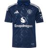 adidas Manchester United 24-25 Ausw&auml;rts Teamtrikot Kinder - night indigo