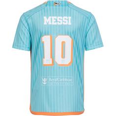 Rückansicht von adidas Inter Miami Messi 24-25 3rd Fußballtrikot Kinder easy mint