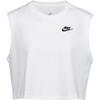 Nike NSW Croptop Damen - white-black
