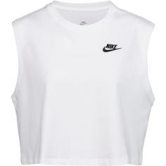 Nike NSW Croptop Damen white-black