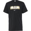 Nike NSW Air T-Shirt Herren - black-metallic gold