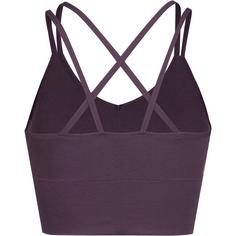 Rückansicht von unifit Sport-BH Damen plum perfect