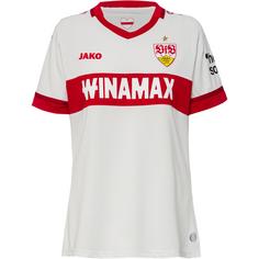 JAKO VfB Stuttgart 24-25 Heim Fußballtrikot Damen weiß