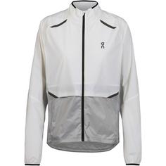 On Weather Jacket Laufjacke Damen white glacier