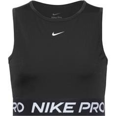 Nike PRO DRI FIT 365 Croptop Damen black-white