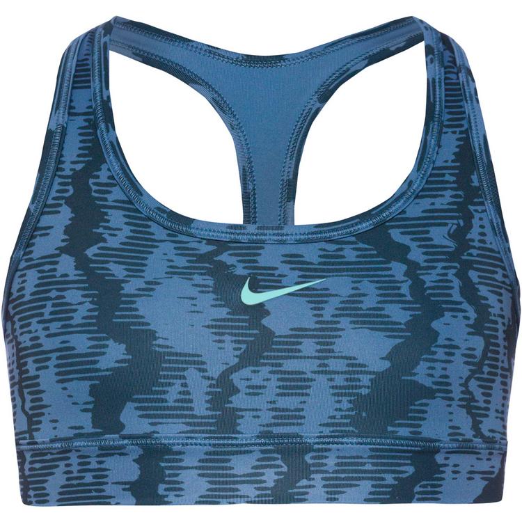 Nike Nike Pro Swoosh BH M&auml;dchen - armory navy-aegean storm-green frost - 0 | SportScheck