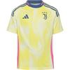 adidas Juventus Turin 24-25 Ausw&auml;rts Teamtrikot Kinder - pure sulfur