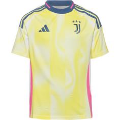 adidas Juventus Turin 24-25 Auswärts Fußballtrikot Kinder pure sulfur