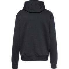 Rückansicht von Nike Eintracht Frankfurt Hoodie Herren schwarz