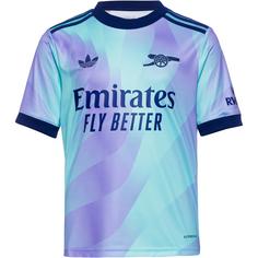 adidas Arsenal London 24-25 3rd Fußballtrikot Kinder clear aqua-light flash purple