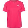 Nike Club Essentials T-Shirt Damen - aster pink-white