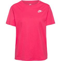 Nike Club Essentials T-Shirt Damen aster pink-white