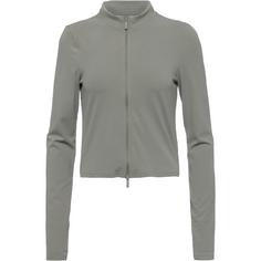 Nike DRI FIT Trainingsjacke Damen light army-white