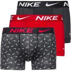 Nike ESSENTIAL MICRO Boxershorts Herren swoosh life print-uni red-black