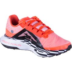 Rückansicht von Nike ZOOMX ULTRAFLY TRAIL Trailrunning Schuhe Damen bright crimson-black-white