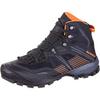 Mammut Ducan II High Wanderschuhe Herren - black-dark tangerine