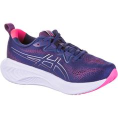 Rückansicht von ASICS GEL-CUMULUS 25 Laufschuhe Damen deep ocean-lilac hint