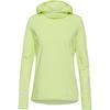 unifit Laufhoodie Damen - shadow lime