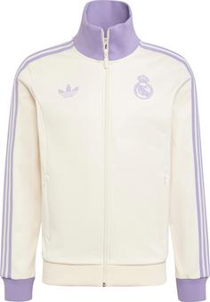 adidas Real Madrid Trainingsjacke Herren wonder white-magic lilac