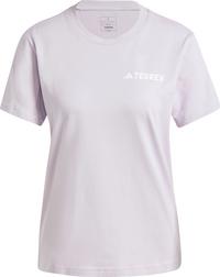 adidas GRAPHIC T-Shirt Damen - silver dawn