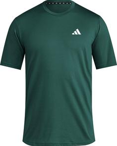 adidas TR-ES FR Funktionsshirt Herren collegiate green-white