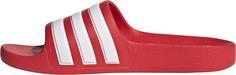 Rückansicht von adidas ADILETTE AQUA Badelatschen Kinder better scarlet-ftwr white