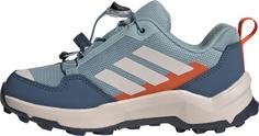 Rückansicht von adidas TERREX AX4S SL Wanderschuhe Kinder magic grey-putty mauve-semi impact orange