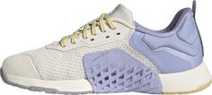 Rückansicht von adidas DROPSET 3 TRAINER Fitnessschuhe Damen chalk white-halo silver-violet tone