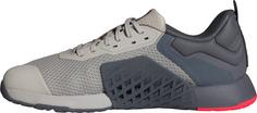 Rückansicht von adidas DROPSET 3 Fitnessschuhe Herren wonder alumina-onix-lucid red,