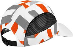 Rückansicht von adidas Cap white-semi impact orange-black