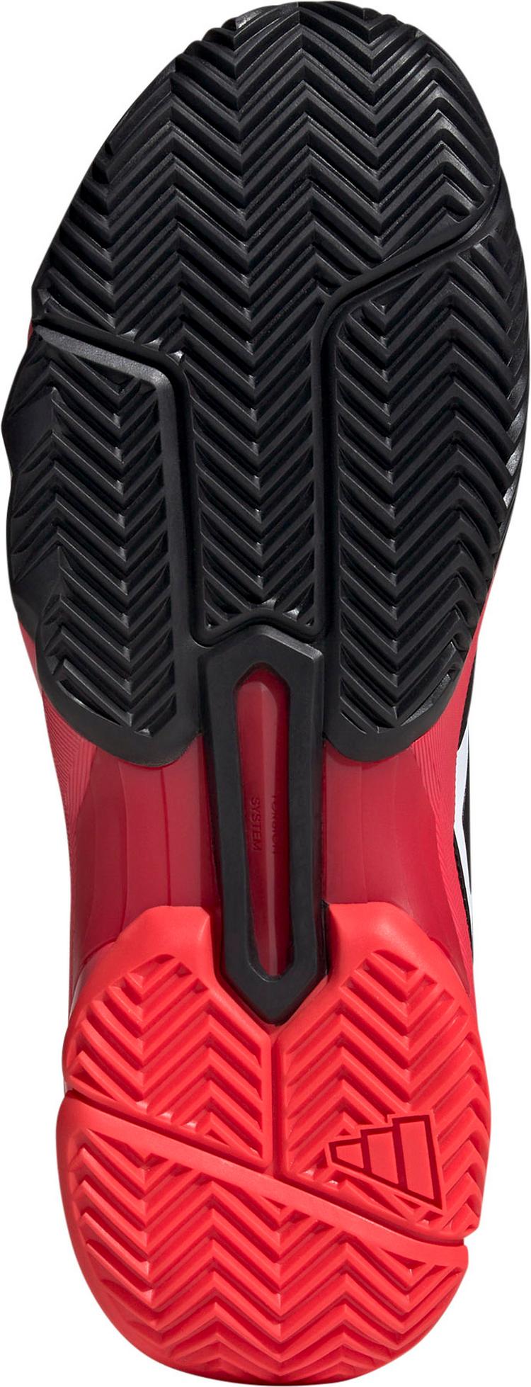 adidas adidas CourtJam Control 3 M Tennisschuhe Herren - ftwr white-core black-lucid red - 1 | SportScheck