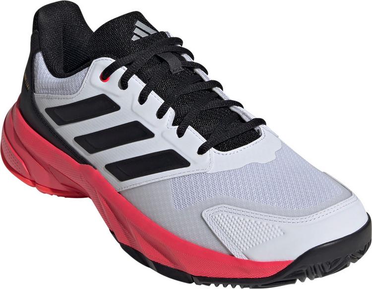 adidas adidas CourtJam Control 3 M Tennisschuhe Herren - ftwr white-core black-lucid red - 2 | SportScheck