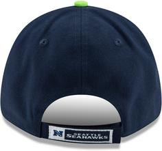 Rückansicht von New Era 9forty The League Seattle Seahawks Cap navy