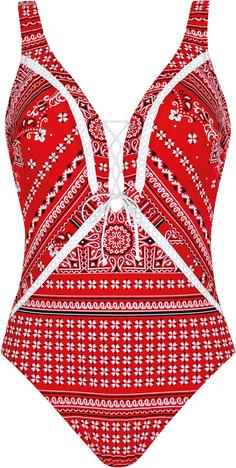 Sunflair Badeanzug Damen rot