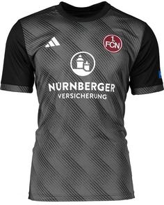 adidas FC Nürnberg 24-25 3rd Fußballtrikot Herren schwarz