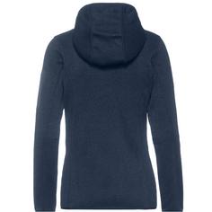 Rückansicht von CMP Strickfleece Damen b. blue