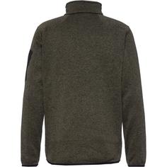 Rückansicht von CMP Strickfleece Herren olive-nero