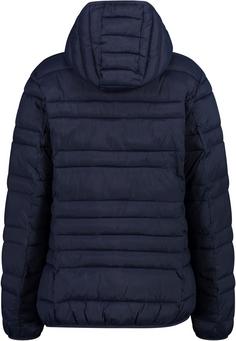 Rückansicht von CMP Steppjacke Damen black blue