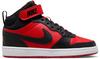 Nike Court Borough Sneaker Kinder - university red-black-white
