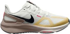 Nike AIR ZOOM STRUCTURE 25 Laufschuhe Damen summit white-black-mink brown