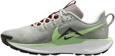 Rückansicht von Nike REACTX PEGASUS TRAIL 5 Trailrunning Schuhe Herren light silver-barely volt-college grey