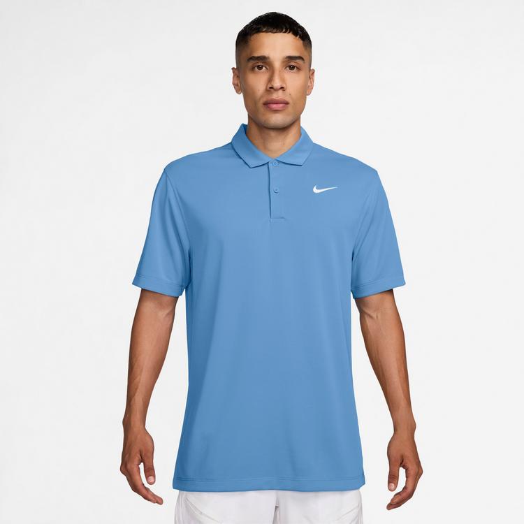 Nike Nike Court Solid Tennis Polo Herren - blue beyond-white - 0 | SportScheck