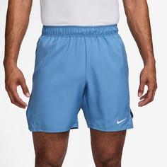 Rückansicht von Nike Court Victory 7IN Tennisshorts Herren blue beyond-white