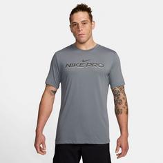 Rückansicht von Nike DRI-FIT PRO Funktionsshirt Herren cool grey