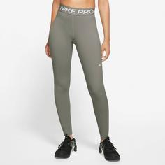 Rückansicht von Nike Pro 365 Tights Damen light army-white