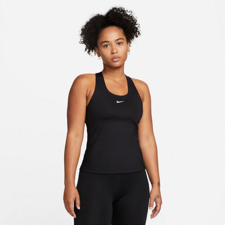 Nike Nike Swoosh Funktionstank Damen - black-black-white - 0 | SportScheck