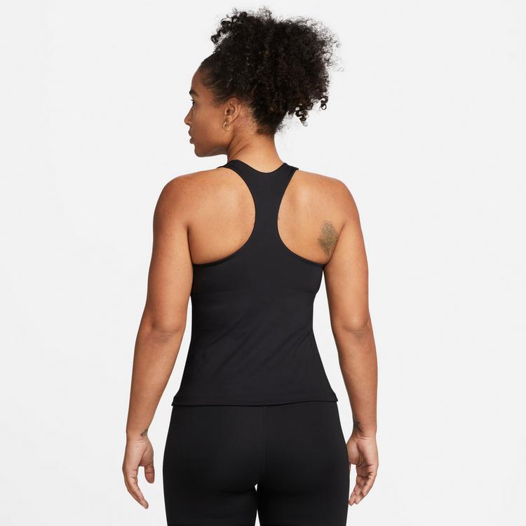 Nike Nike Swoosh Funktionstank Damen - black-black-white - 1 | SportScheck